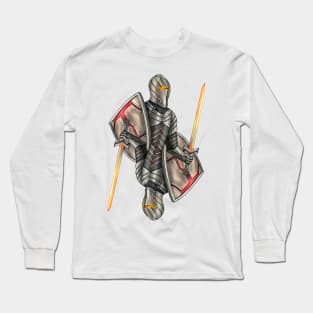 Futuristic knight Long Sleeve T-Shirt